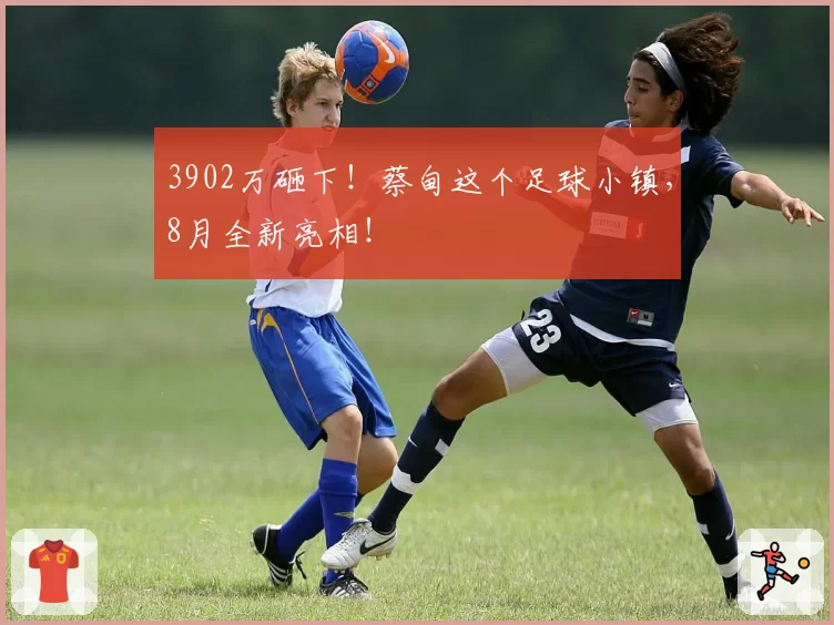 3902万砸下！蔡甸这个足球小镇，8月全新亮相！